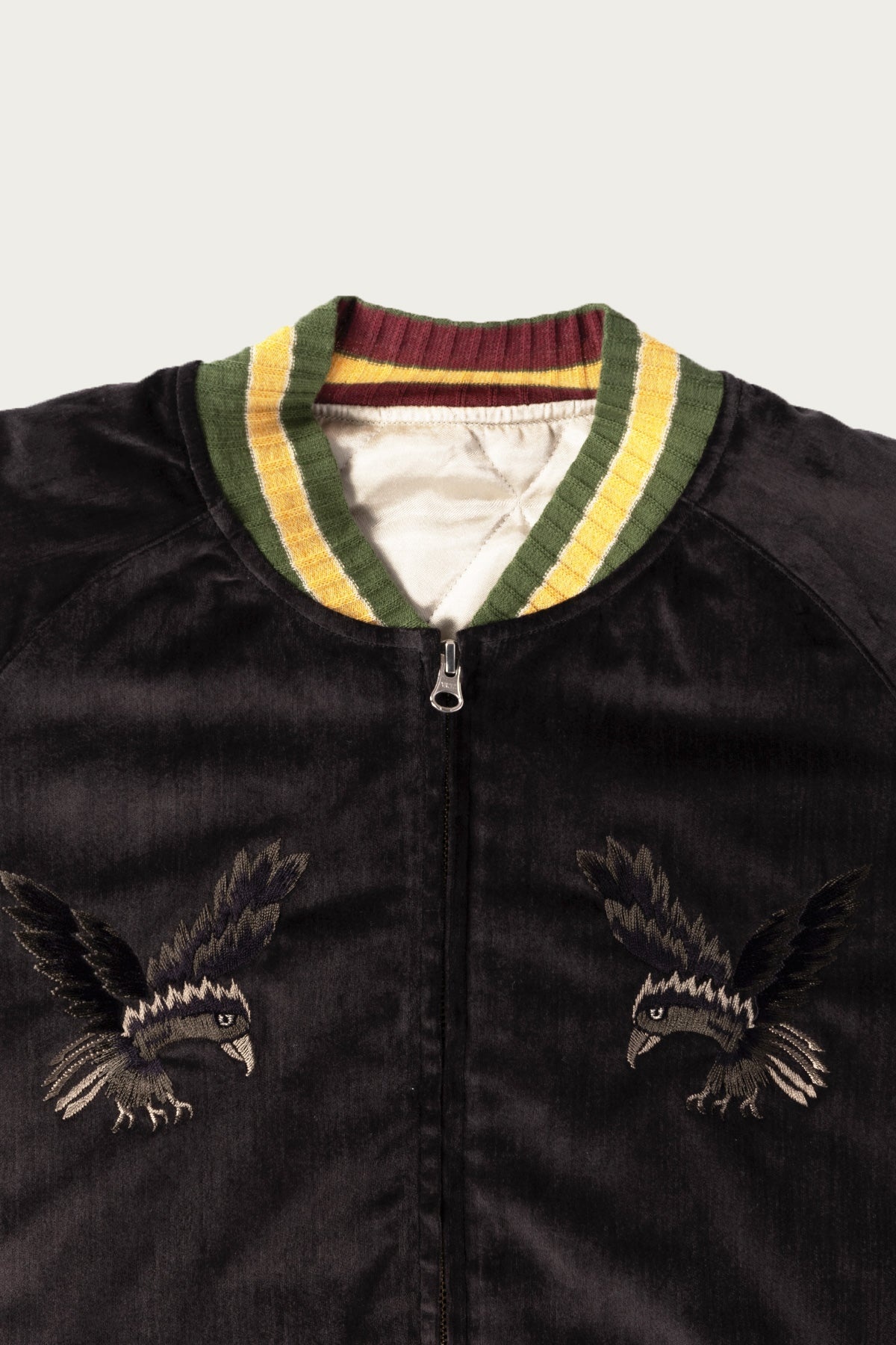 Velveteen Souvenir JKT (Raven&Skull) - Black - 2