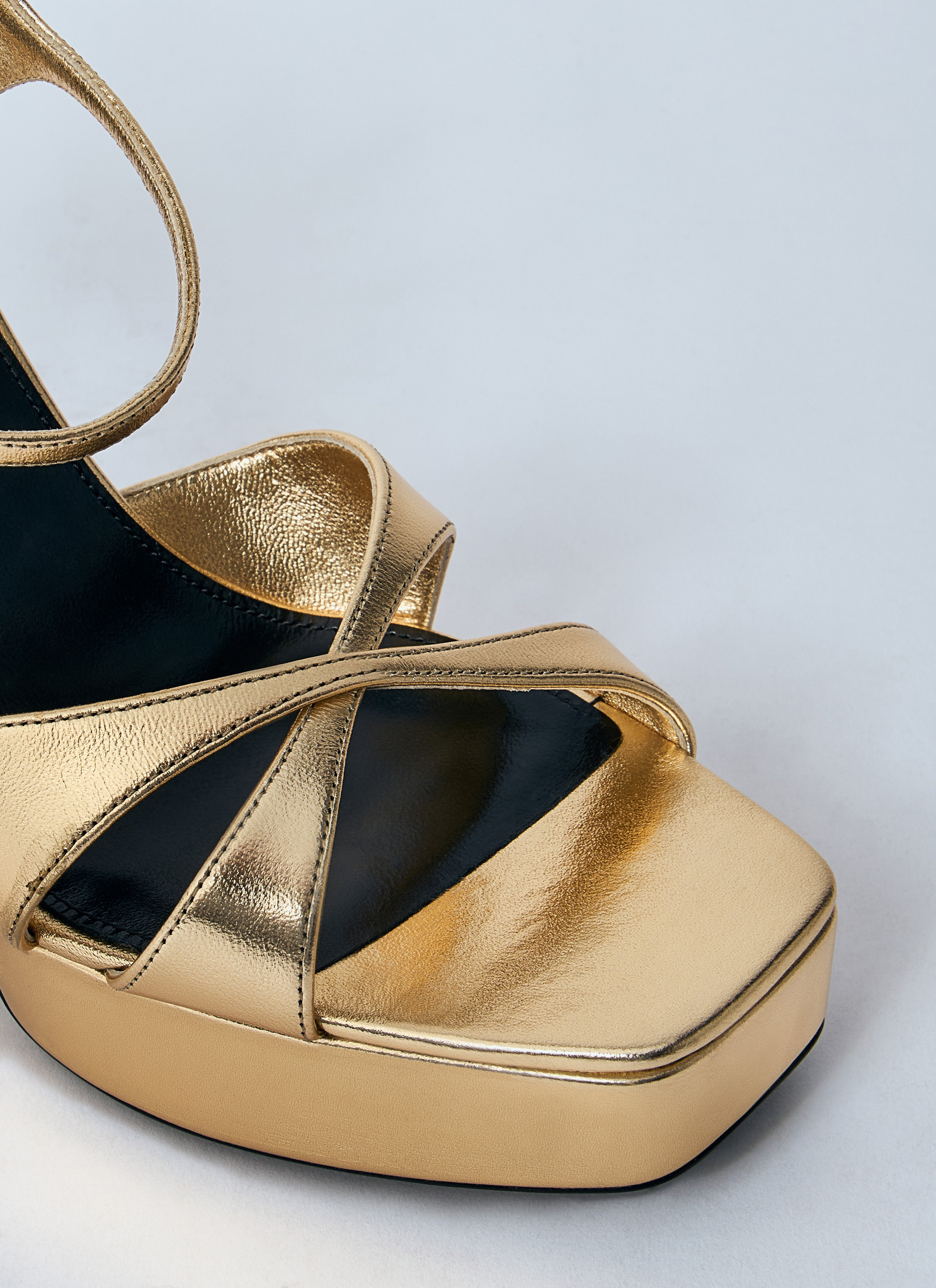 Saint Laurent Women Debbie Platform Sandals - 3