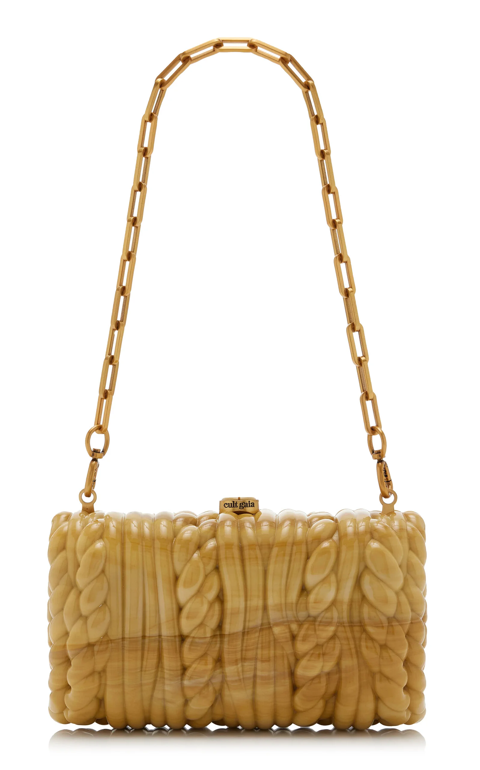 Helene Acrylic Clutch neutral - 1