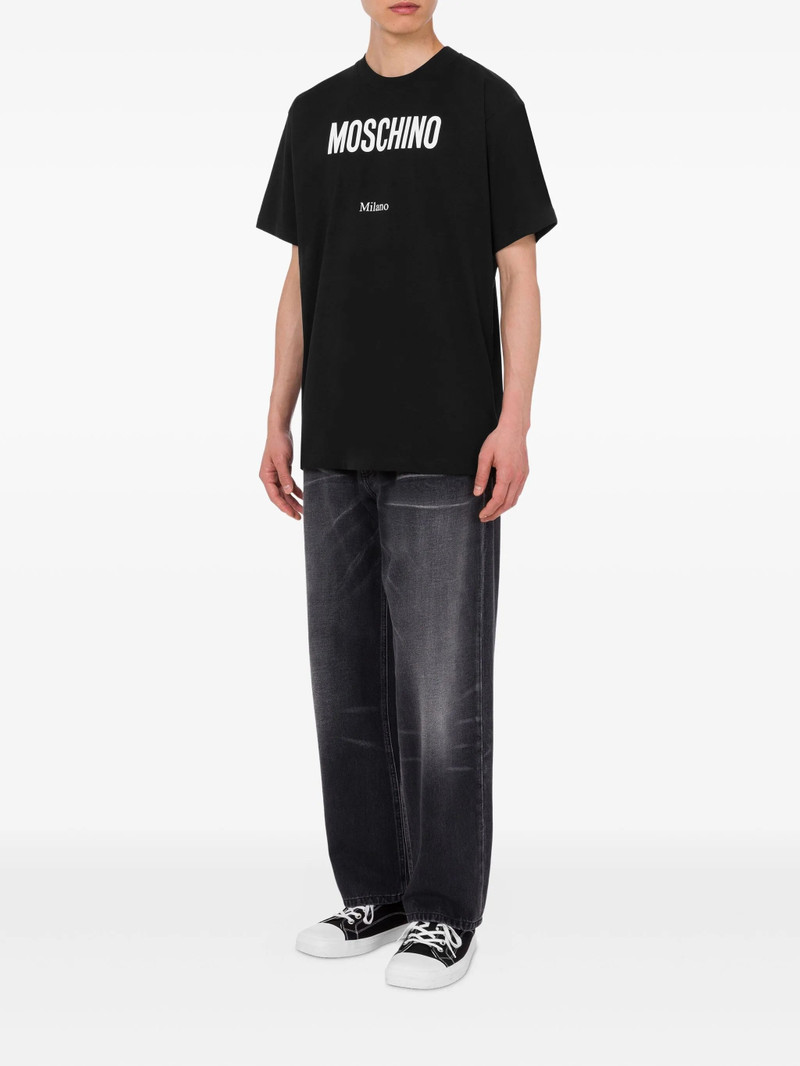 Moschino Moschino Logo-print Crew-neck T-shirt outlook