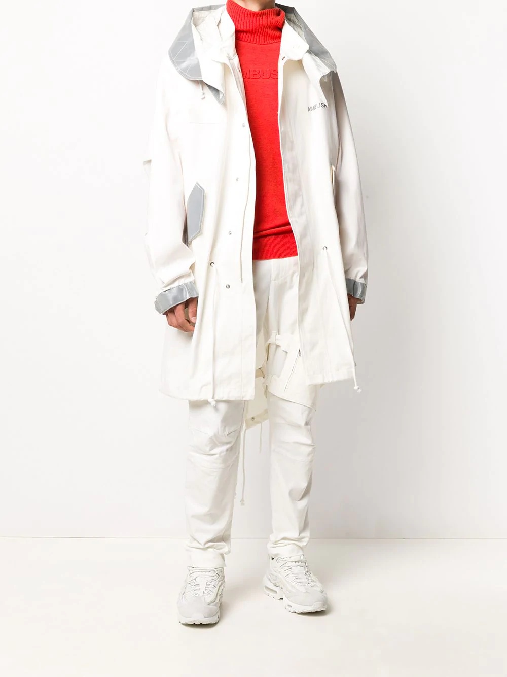 mod style parka coat - 4