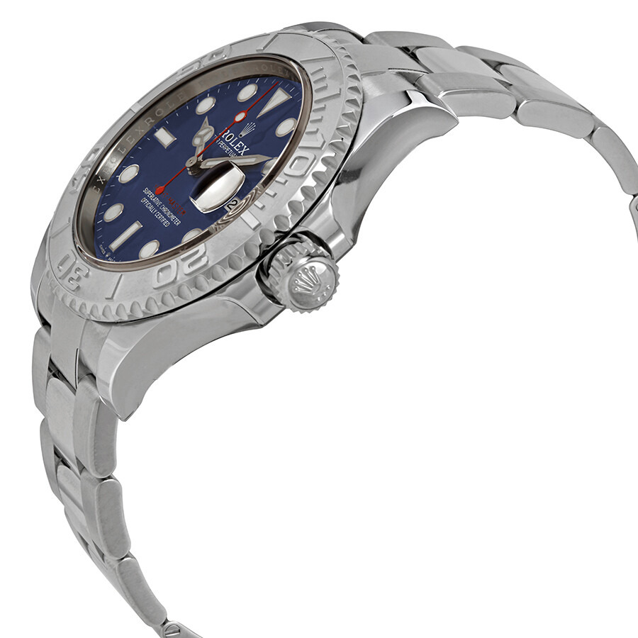 Pre-owned Rolex Yacht-Master 40 Automatic Blue Dial Men's Watch m126622-0002 - 2