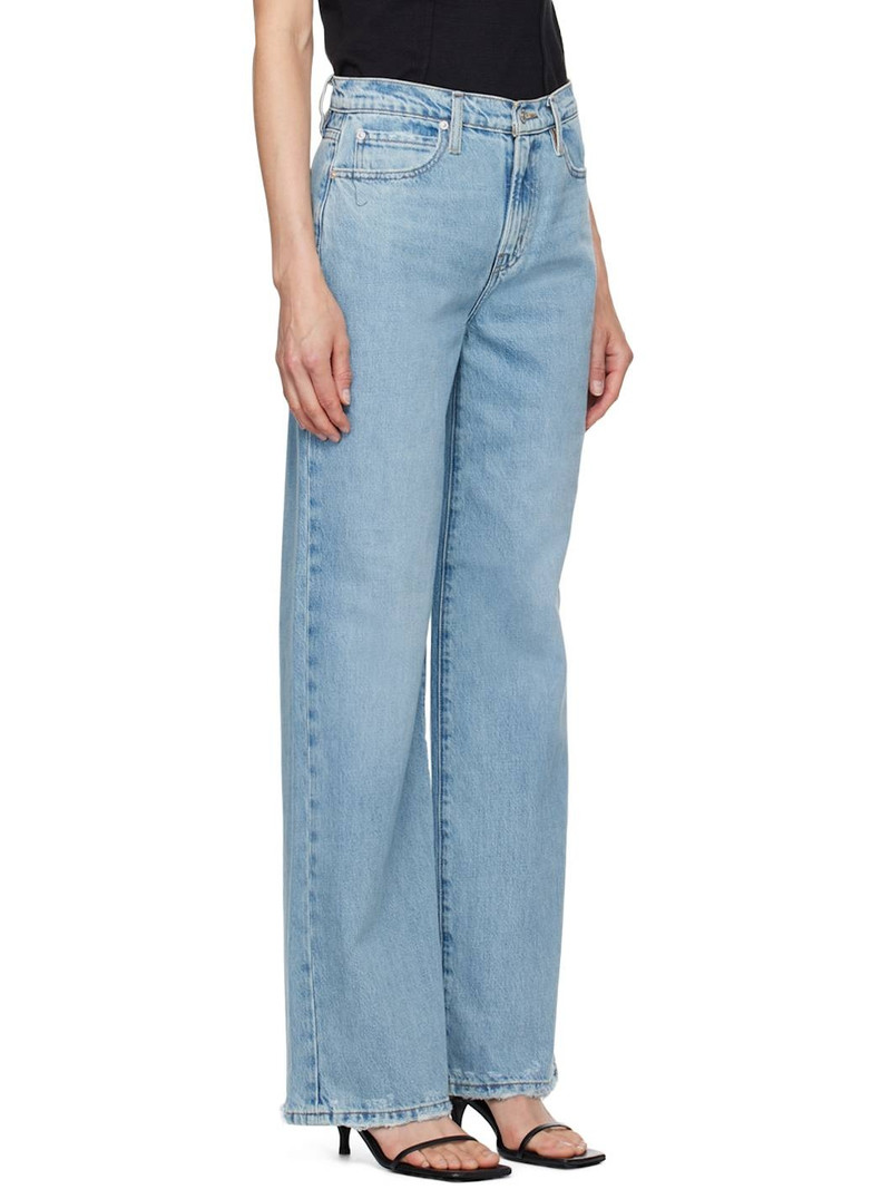 Blue 'Le Jane Wide Leg' Jeans 2