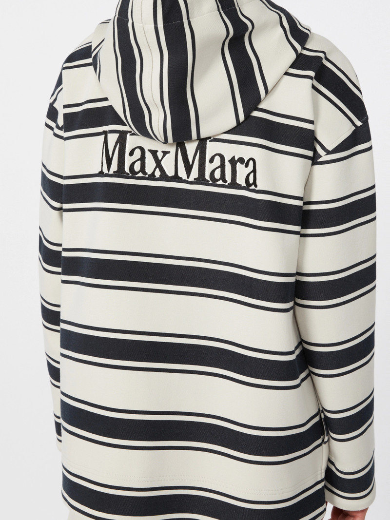 DREAM Striped scuba jersey sweatshirt - ULTRAMARINE 5