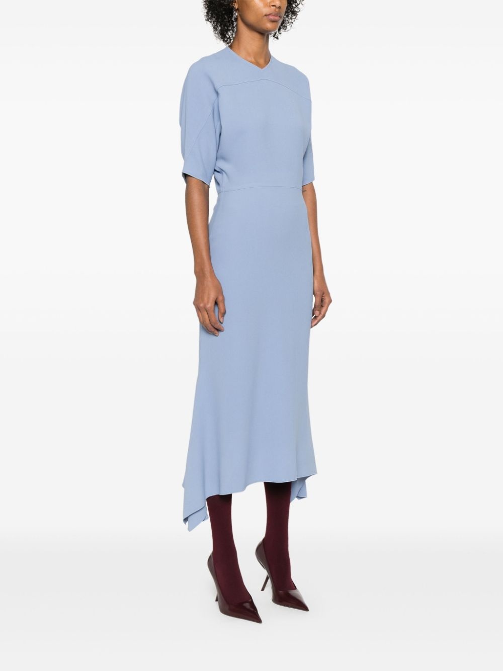 Folded midi dress - 3