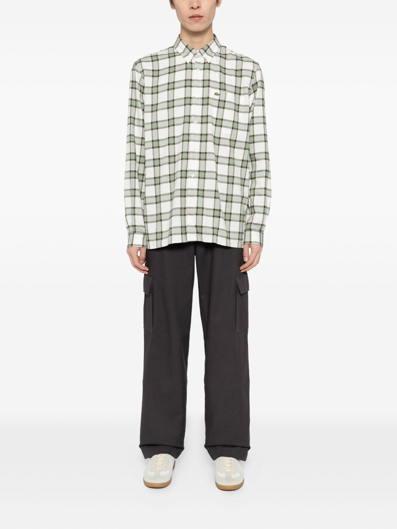 LACOSTE plaid shirt outlook