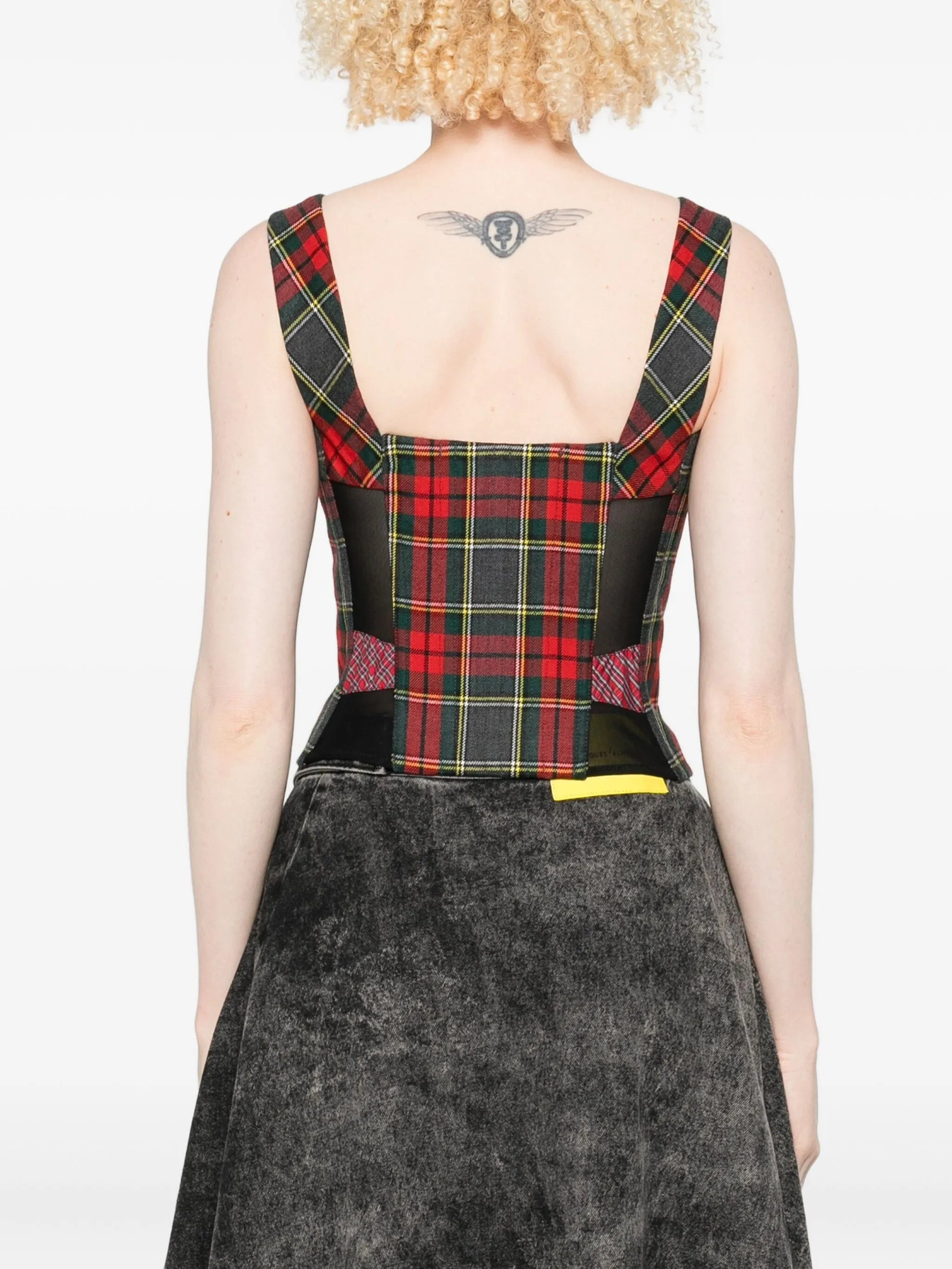 Vivienne Westwood Tartan-pattern Corset Top - 2