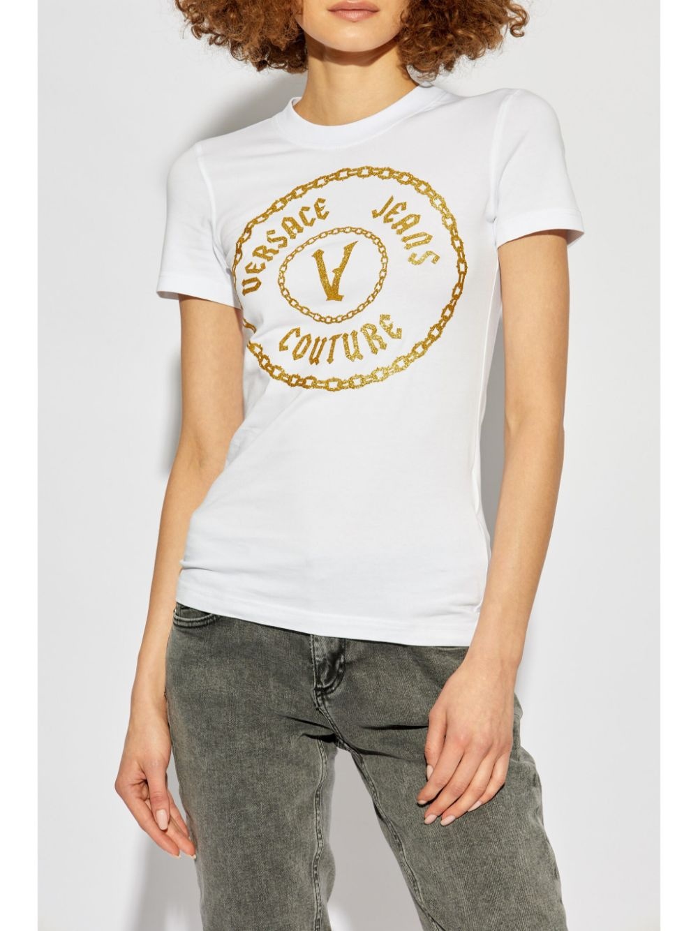 logo-print T-shirt - 3