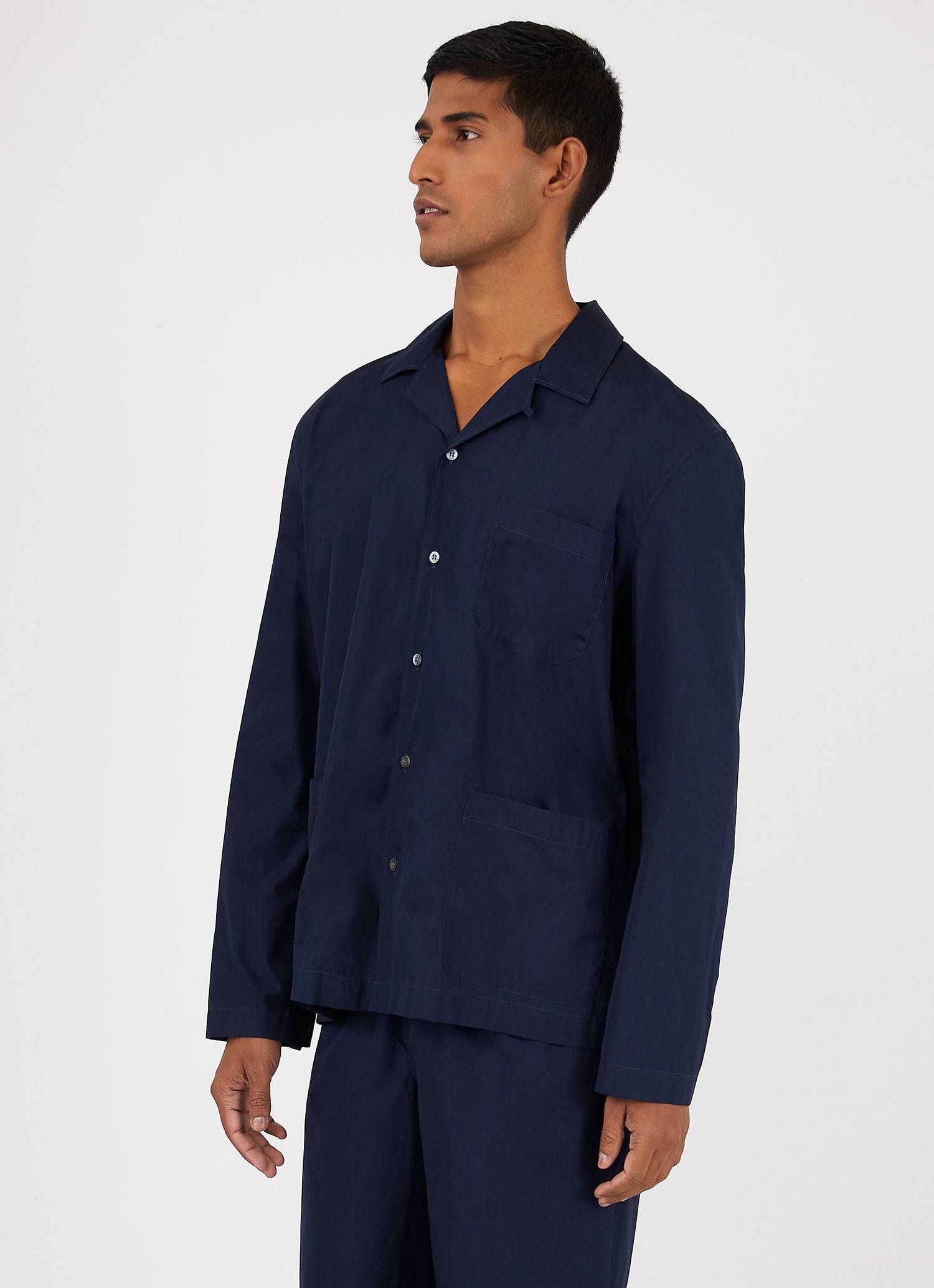 Sea Island Cotton Pyjama Shirt - 2