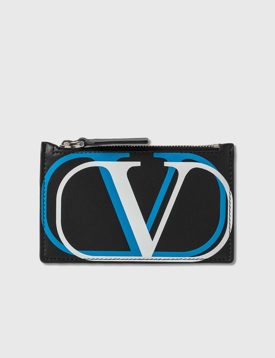 Valentino Garavani Double V Logo Card Holder - 1