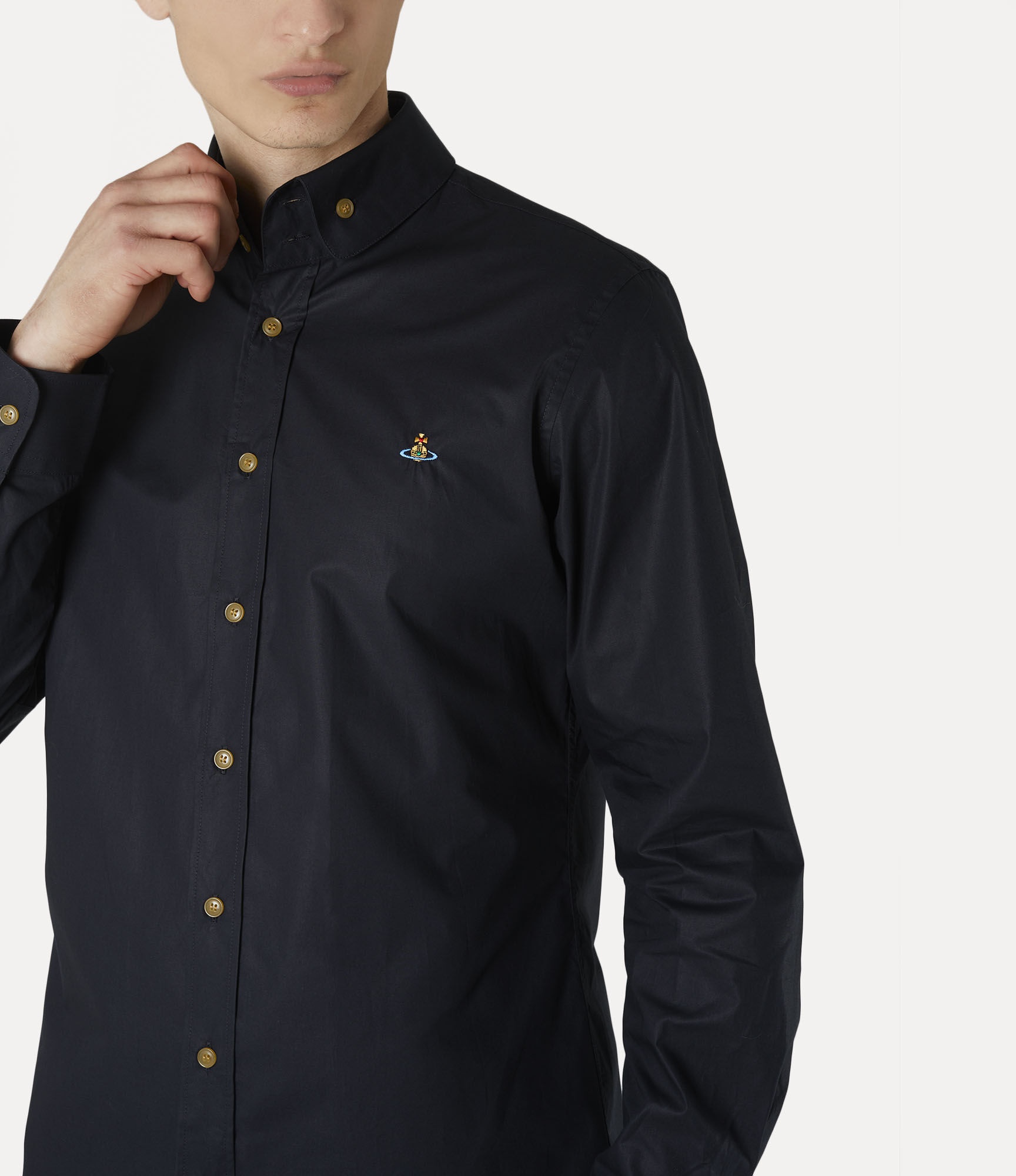 TWO BUTTON KRALL SHIRT - 4