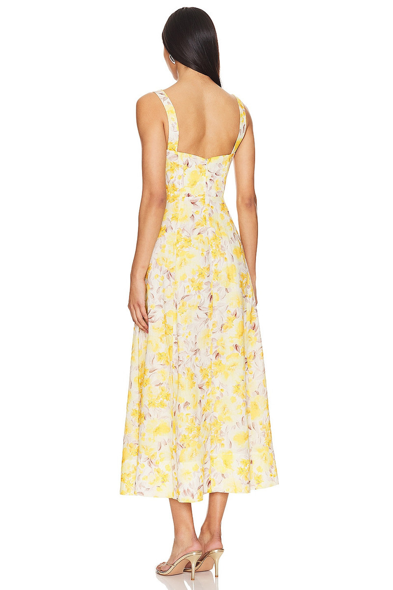 BARDOT Lilah Corset Midi Dress outlook