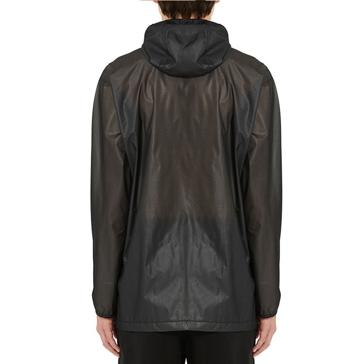 Men's Y-3 SS21 Nylon waterproof Jacket Black GV6086 - 5
