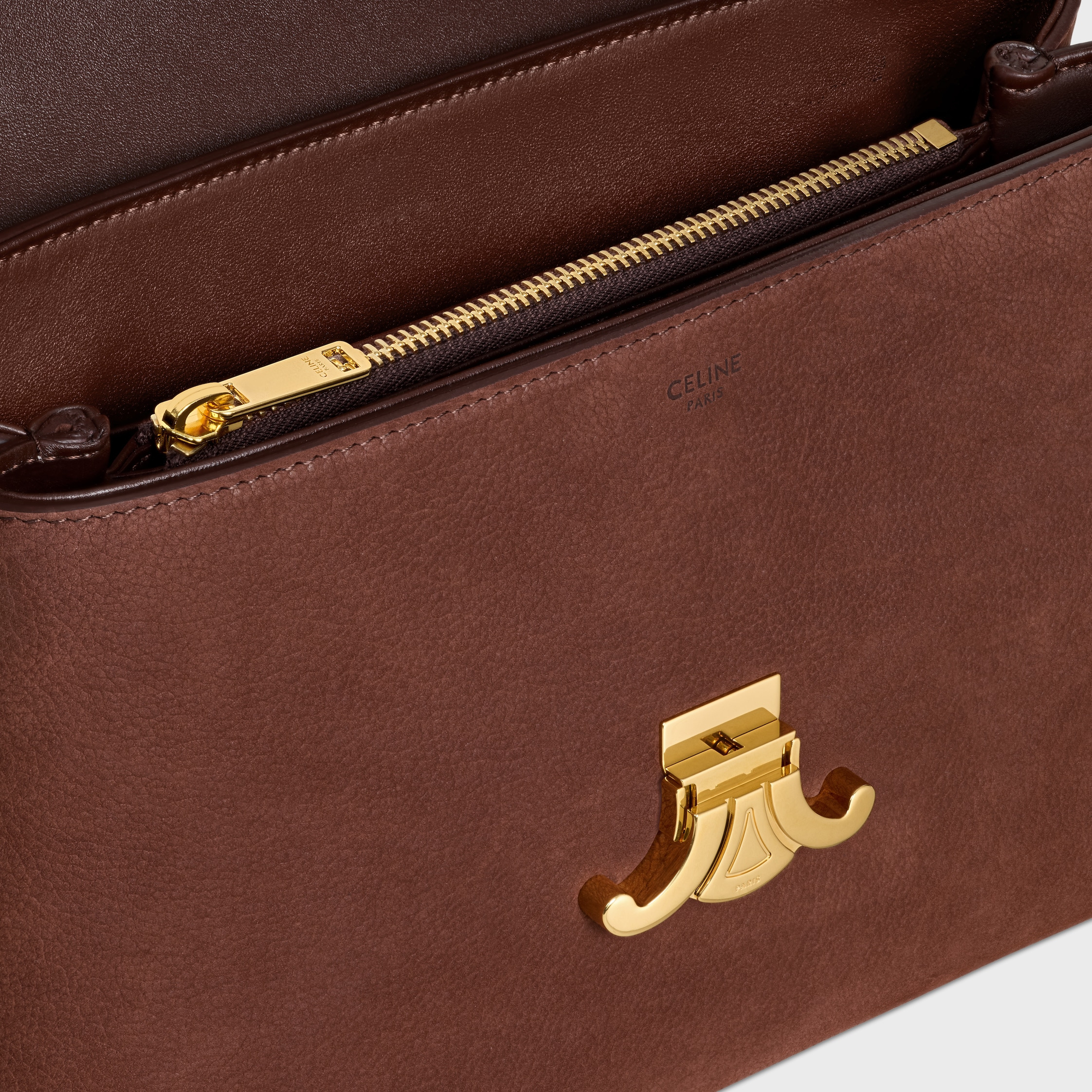 MEDIUM NINO BAG IN GRAINED NUBUCK CALFSKIN - 4