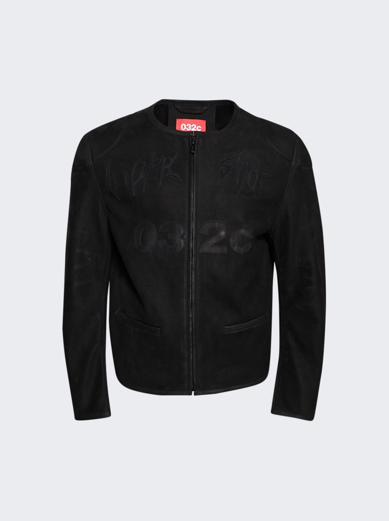 Thistles Leather Janker Black 1