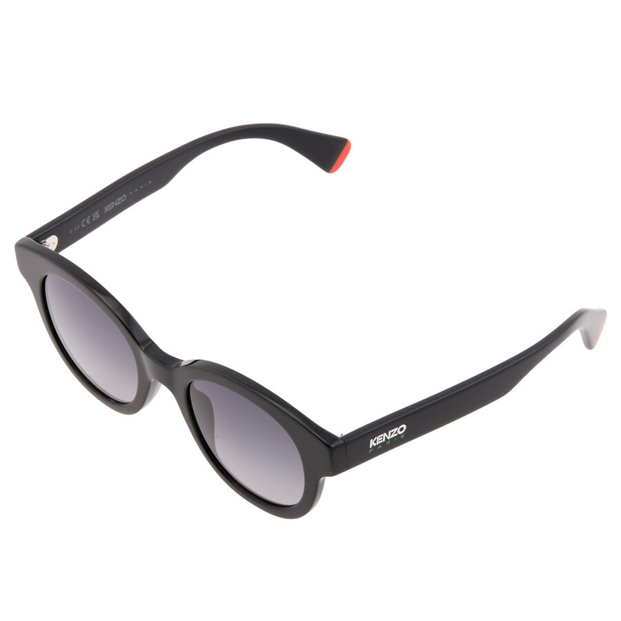 Kenzo Smoke Gradient Round Ladies Sunglasses KZ40160I 01B 49 - 3