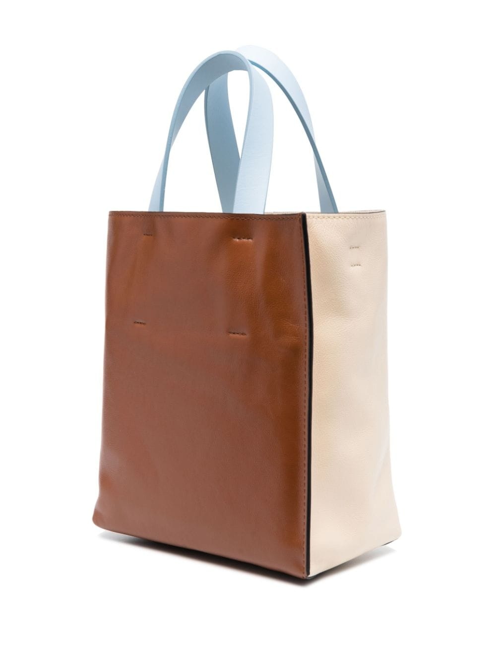 small Museo colour-block tote bag - 3