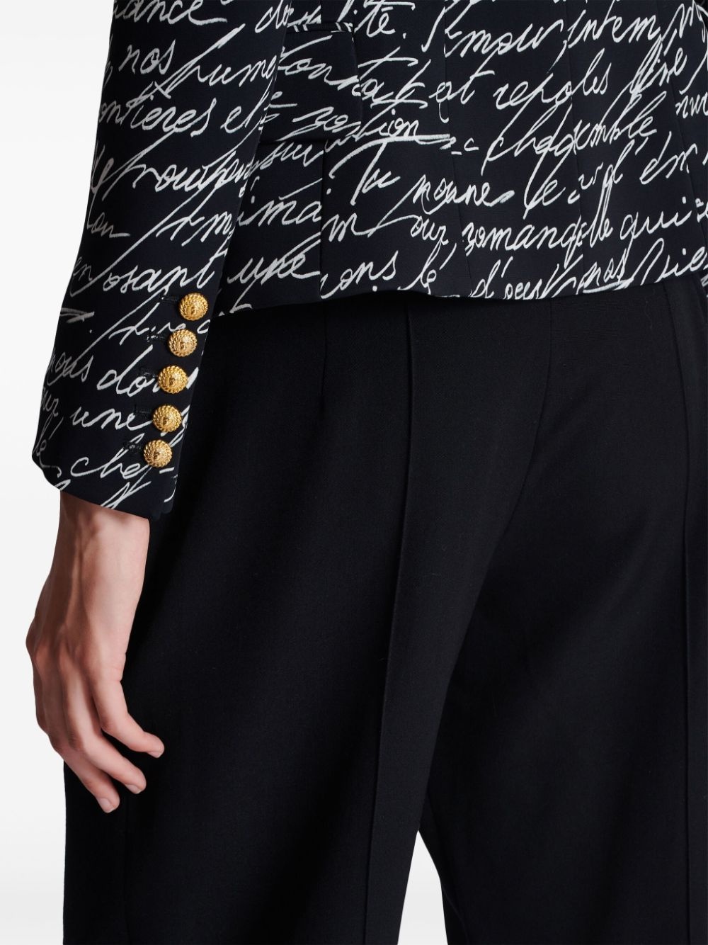 Love Letter tailored jacket - 7