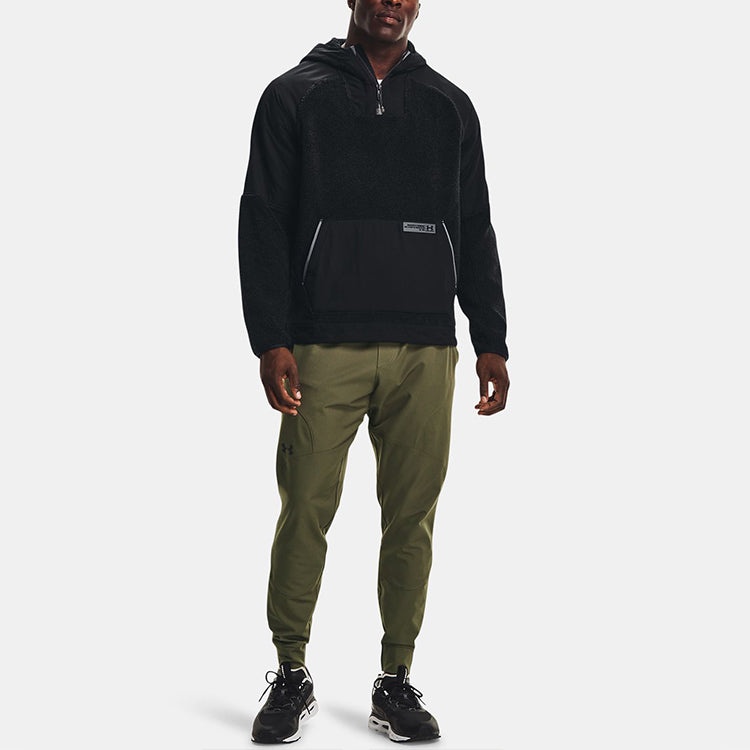 Under Armour Mission Boucle Anorak Hoodie 'Black' 1366094-001 - 3