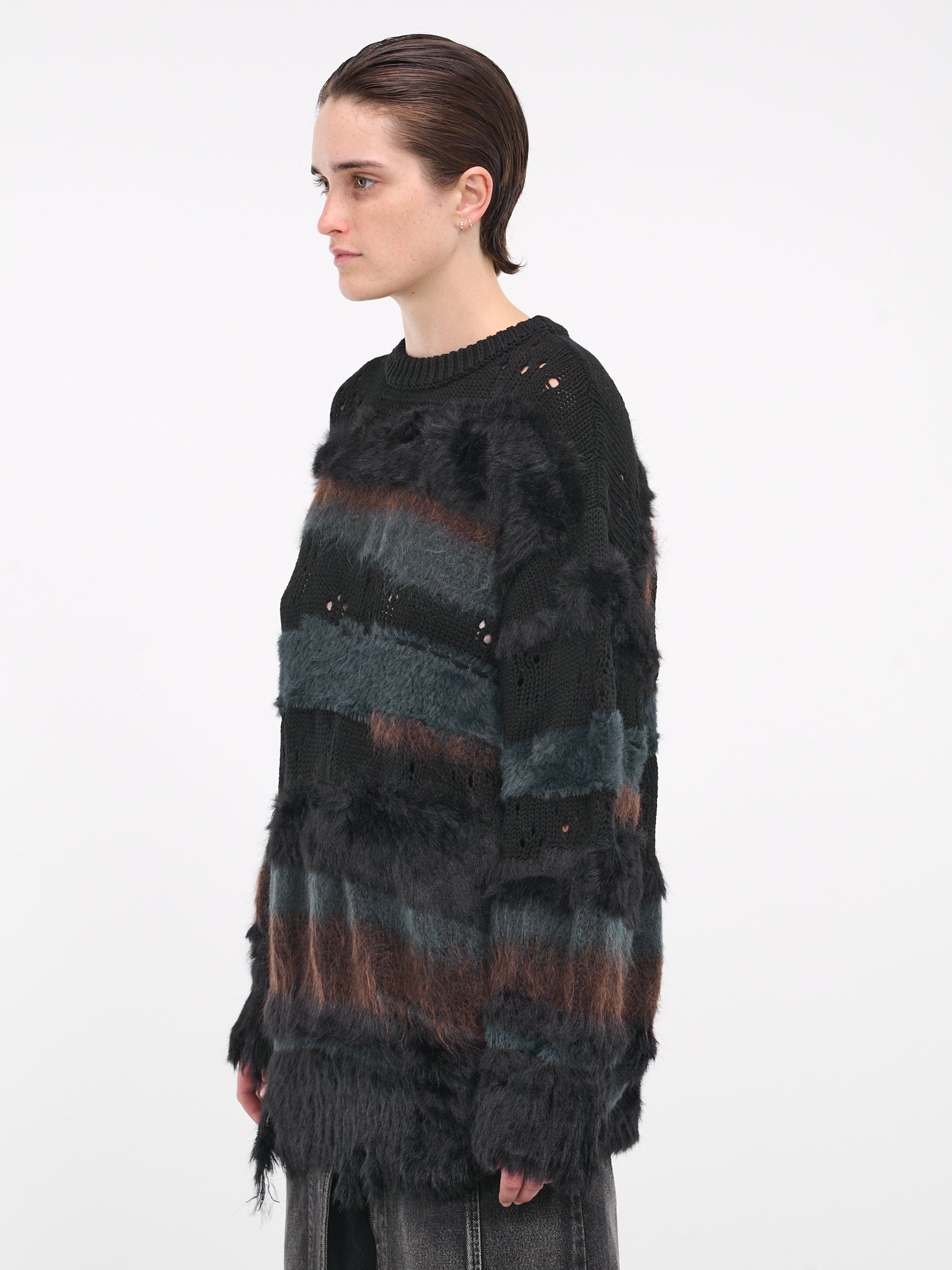 Stripe Knit Sweater - 2