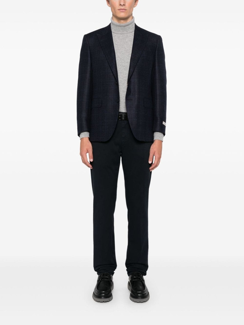 Canali slim-cut chino trousers outlook