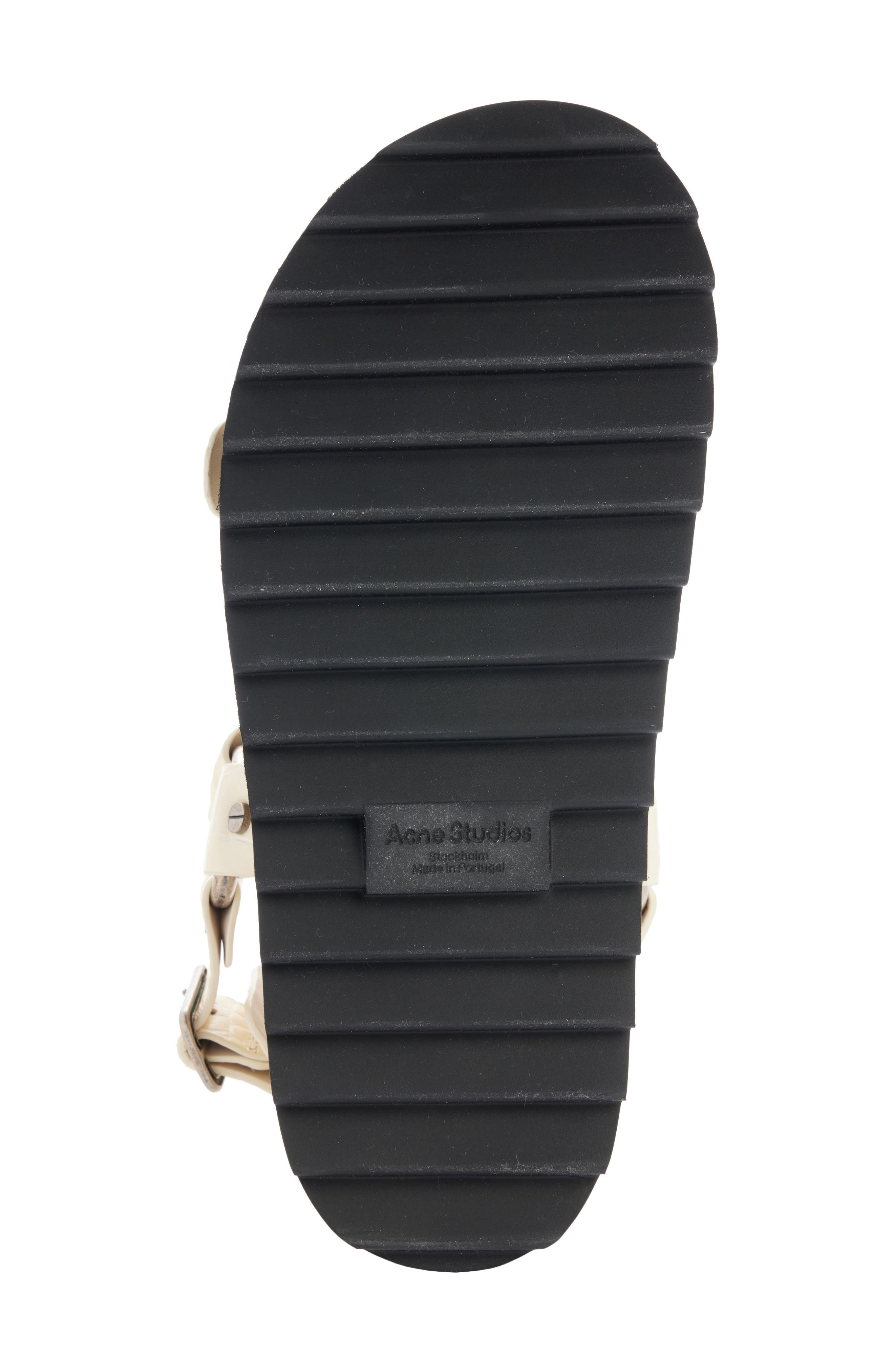 Acne Studios Balius Harness Sandal in Light Beige at Nordstrom - 5