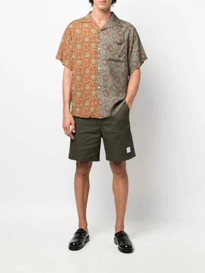 BUSCEMI pattered short sleeved shirt outlook