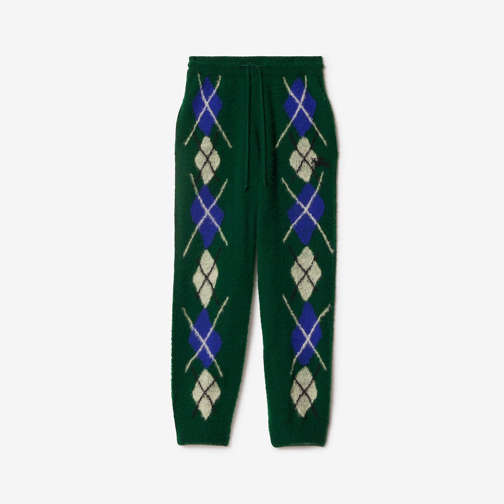 Argyle Wool Jogging Pants - 1