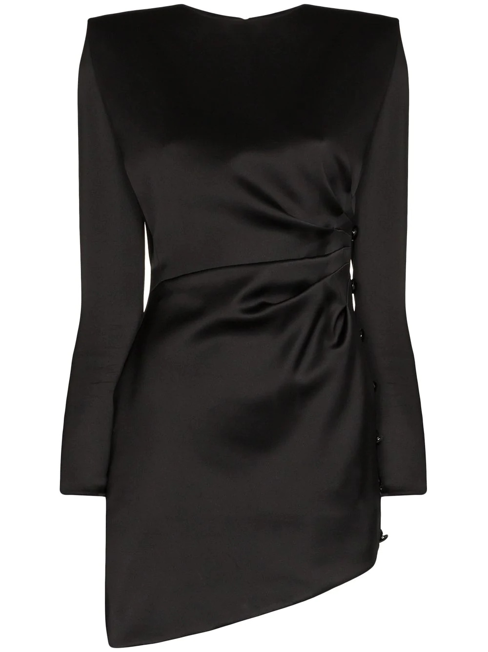 ruched effect mini dress - 1