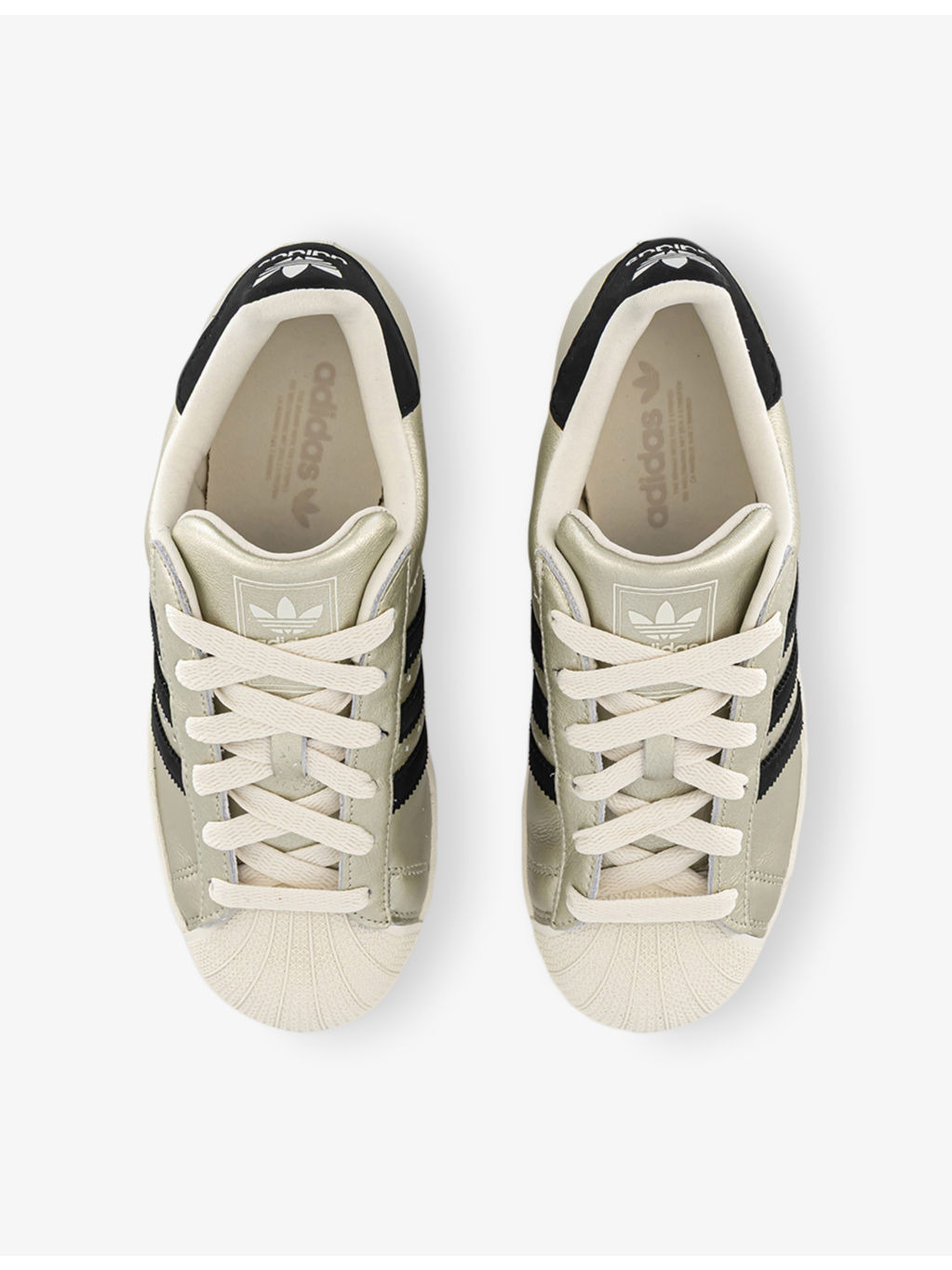 Superstar II Woven Metallic Trainers - 2
