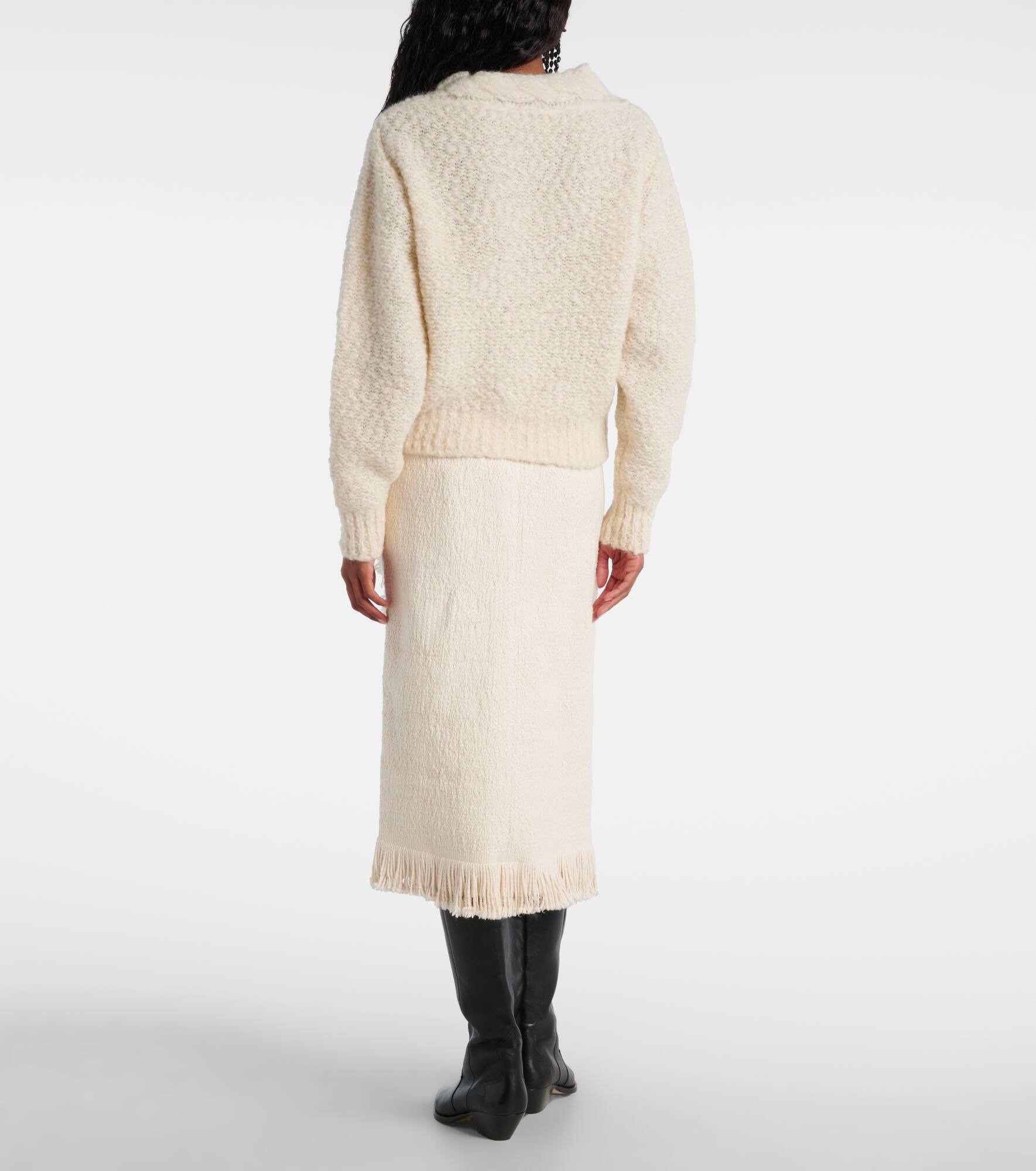 Romane cable-knit turtleneck sweater - 3