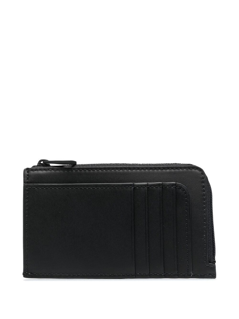 Alexander McQueen logo-print wallet outlook