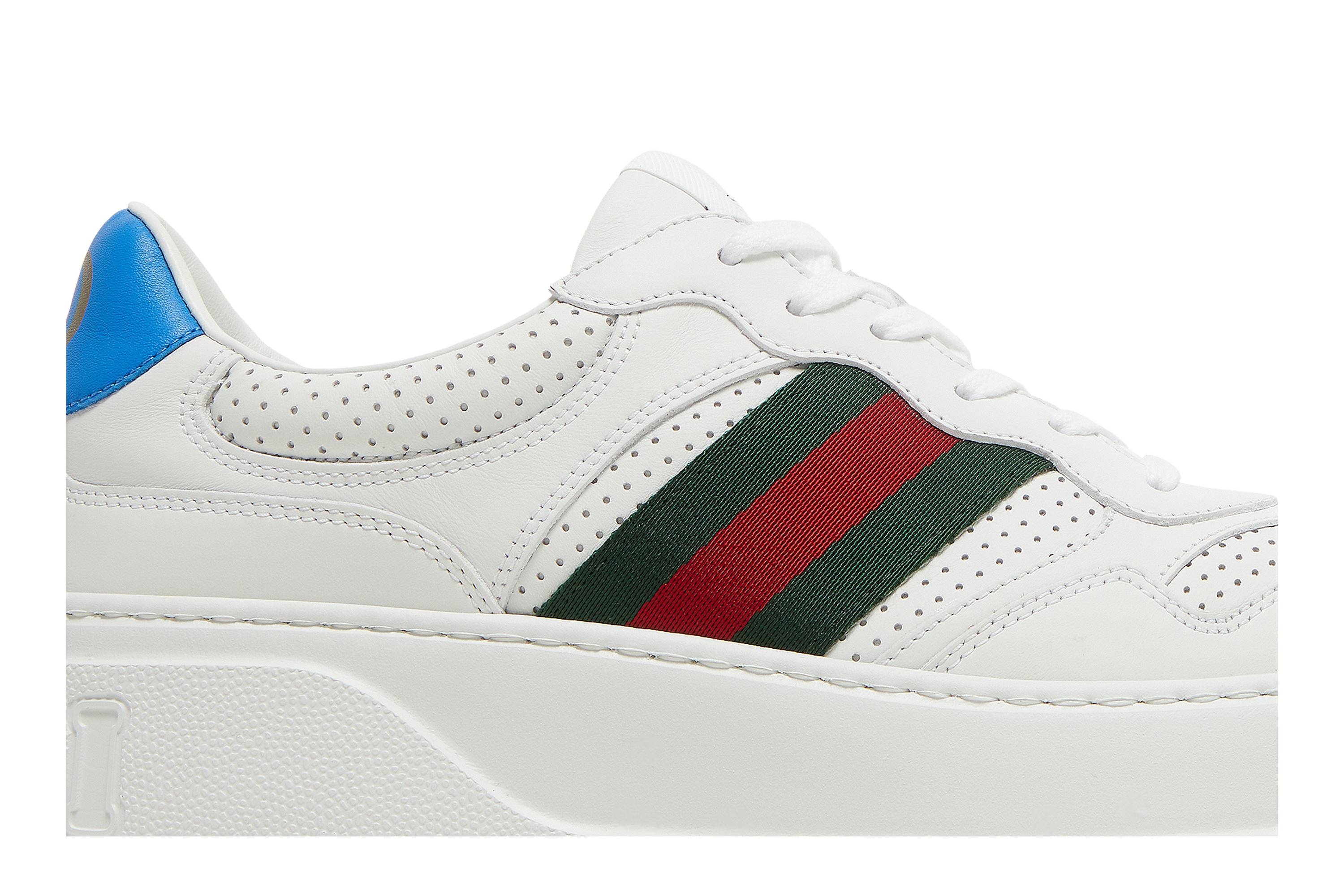 Gucci Chunky GG Web Sneaker 'White Blue' - 2
