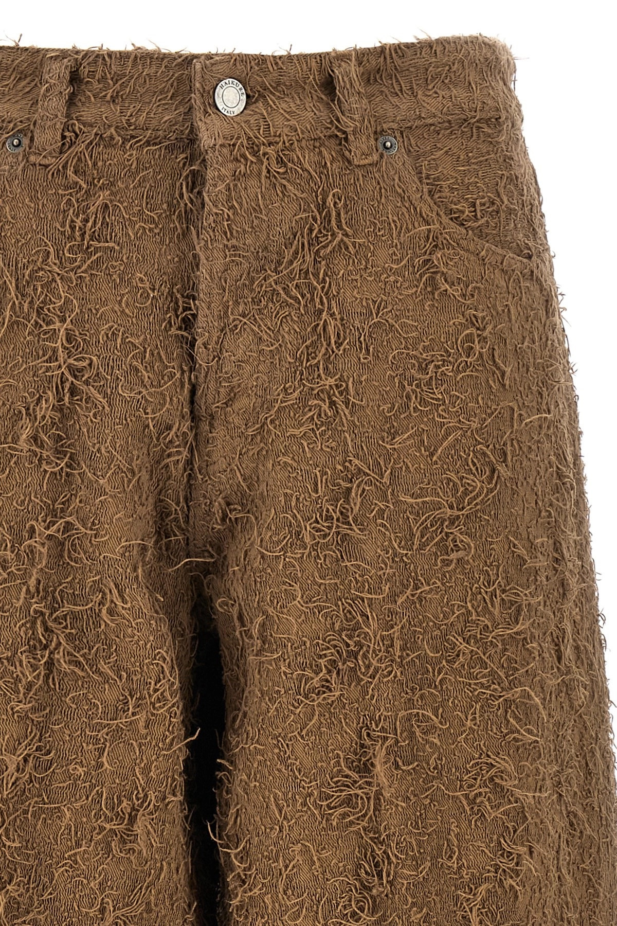 'Becky fur denim' jeans - 3