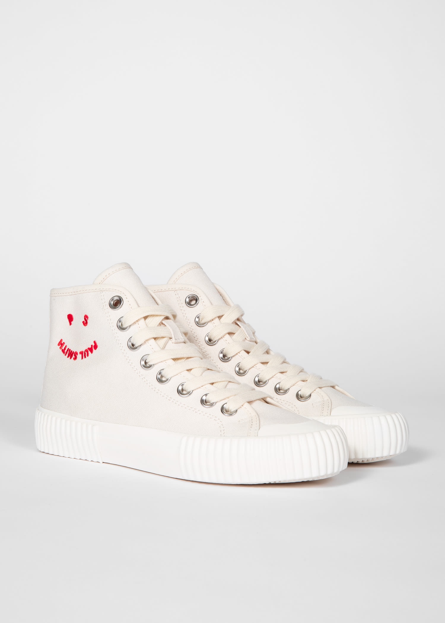 'Kibby' Sneakers With Red 'Happy' Logo - 3
