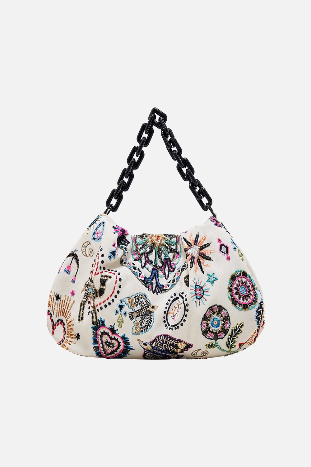 OVERSIZED CLUTCH WITH CHAIN - 3