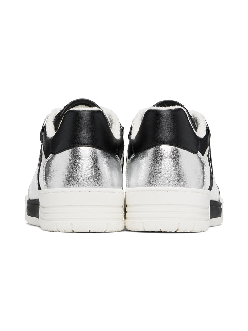Moschino Black & White Streetball Sneakers outlook
