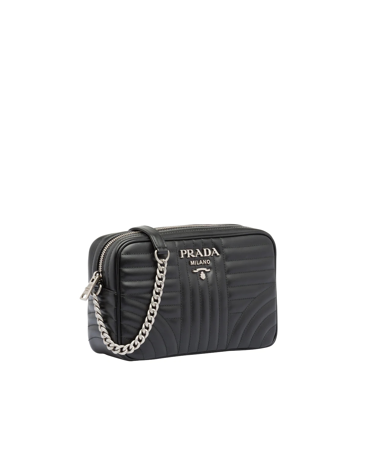 Leather Prada Diagramme Bag - 3