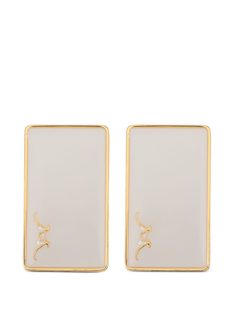 rectangular earrings 1