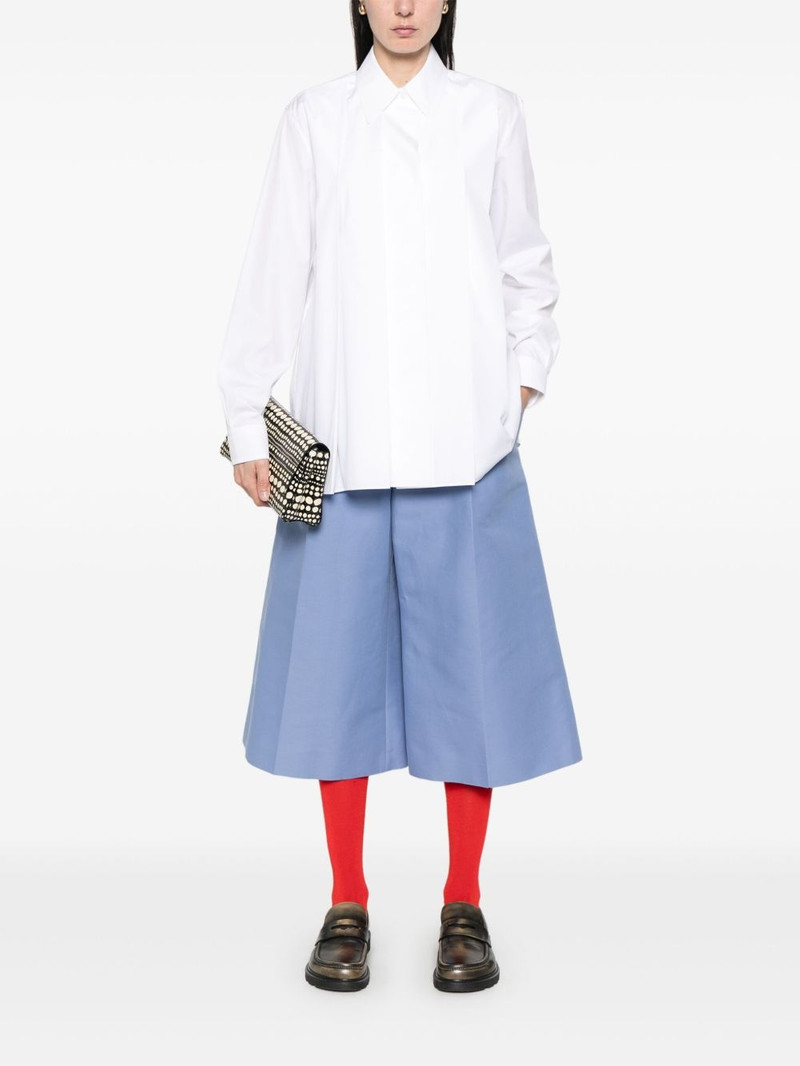 Marni cotton cady trousers outlook