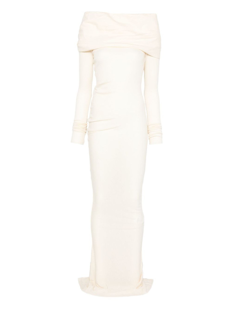 Cavalier draped maxi dress 1
