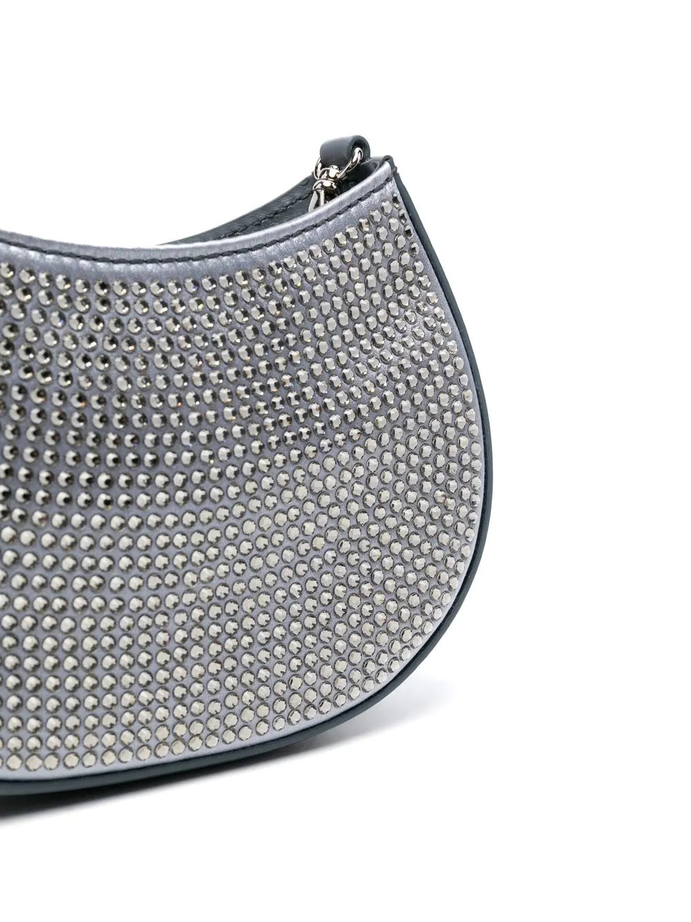 rhinestone mini Hobo bag - 4