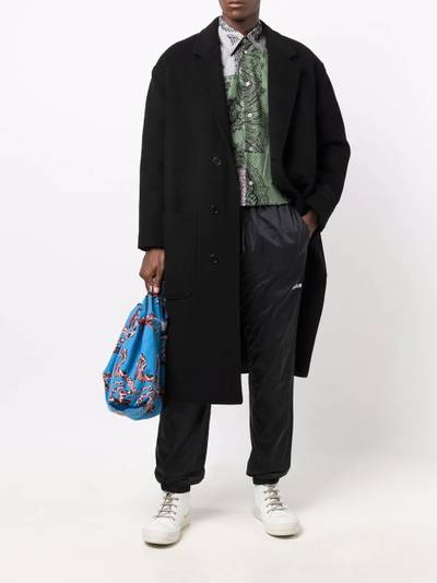 MSGM patchwork paisley shirt outlook