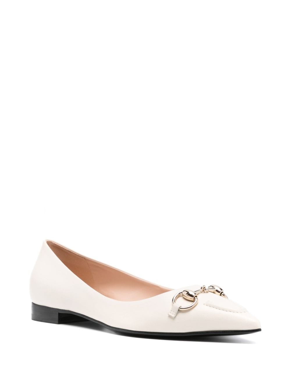 Horsebit-detail ballerina shoes - 2