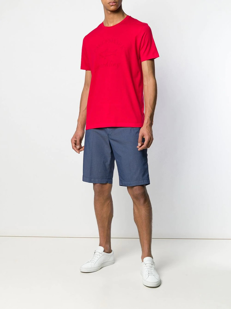 Paul & Shark logo print T-shirt outlook