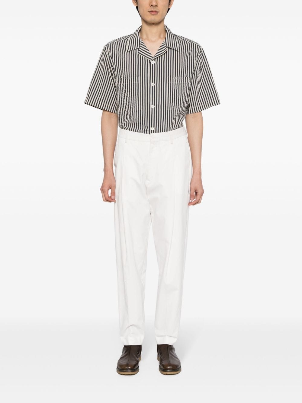 striped seersucker shirt - 2