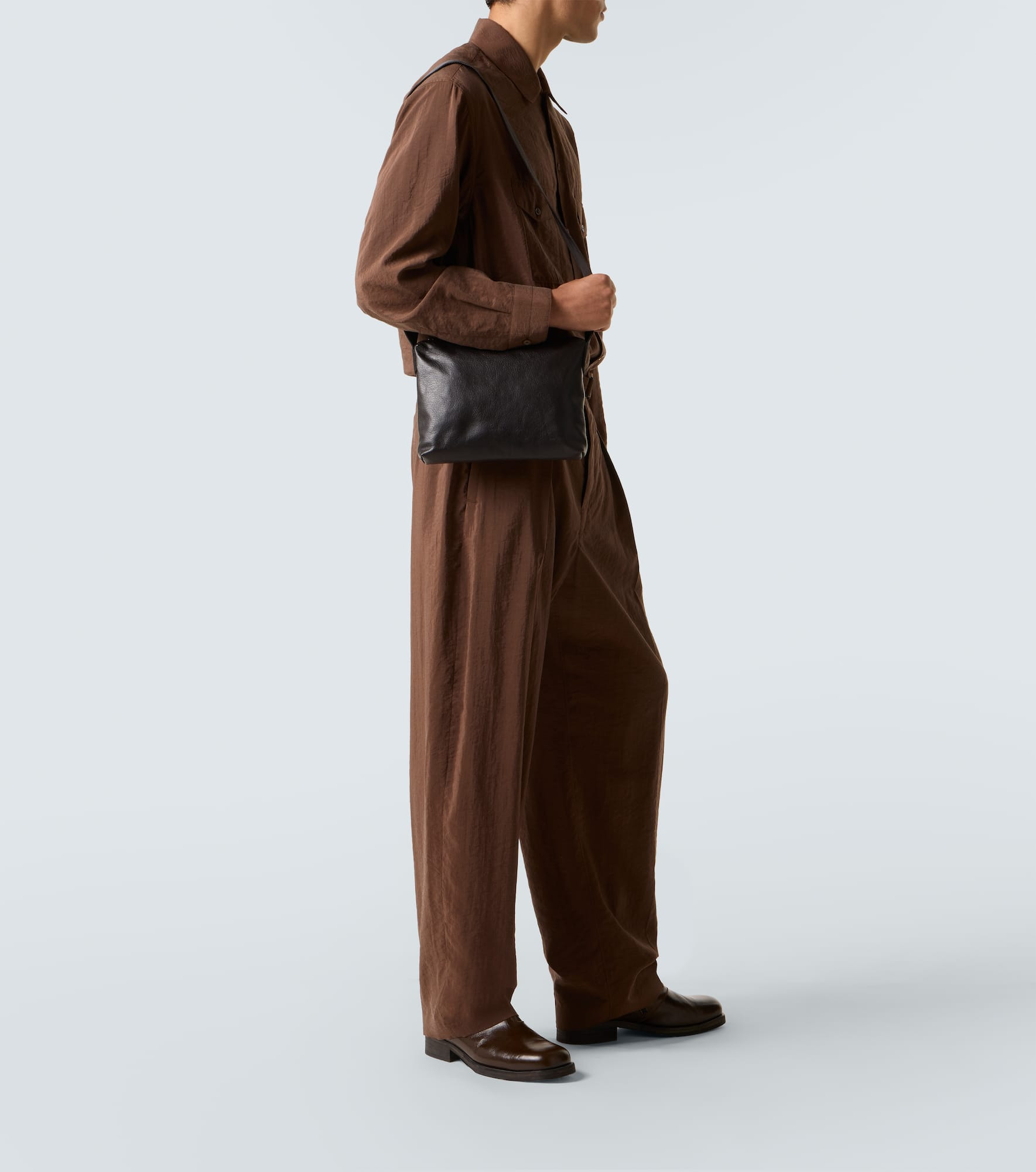 Folio Small leather crossbody bag - 7