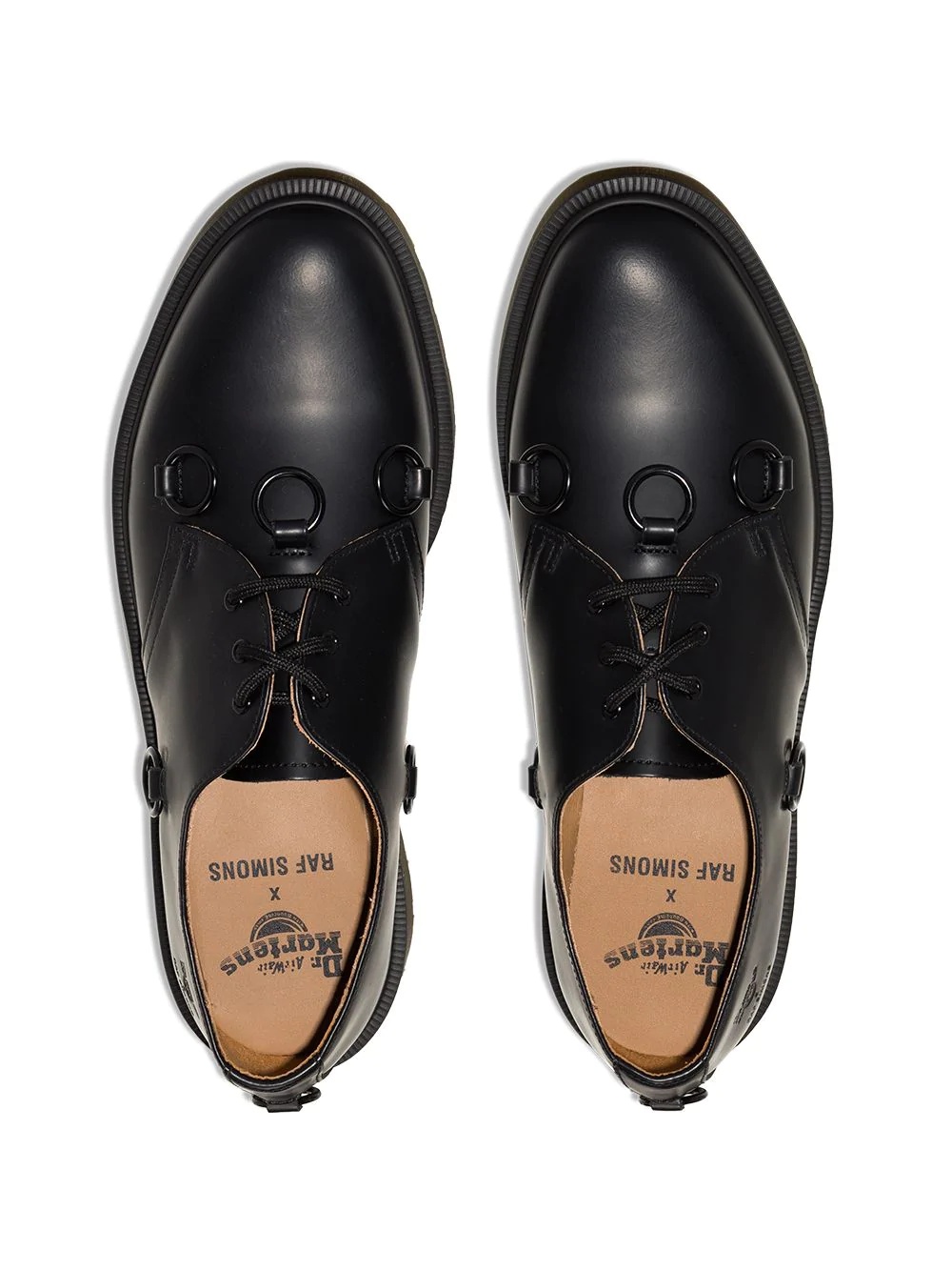 x Raf Simons ring detail Derby shoes - 4