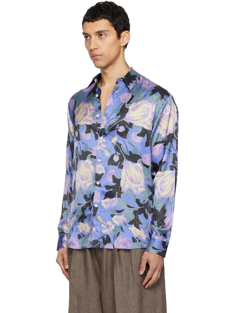ERL Purple Flowers Shirt outlook