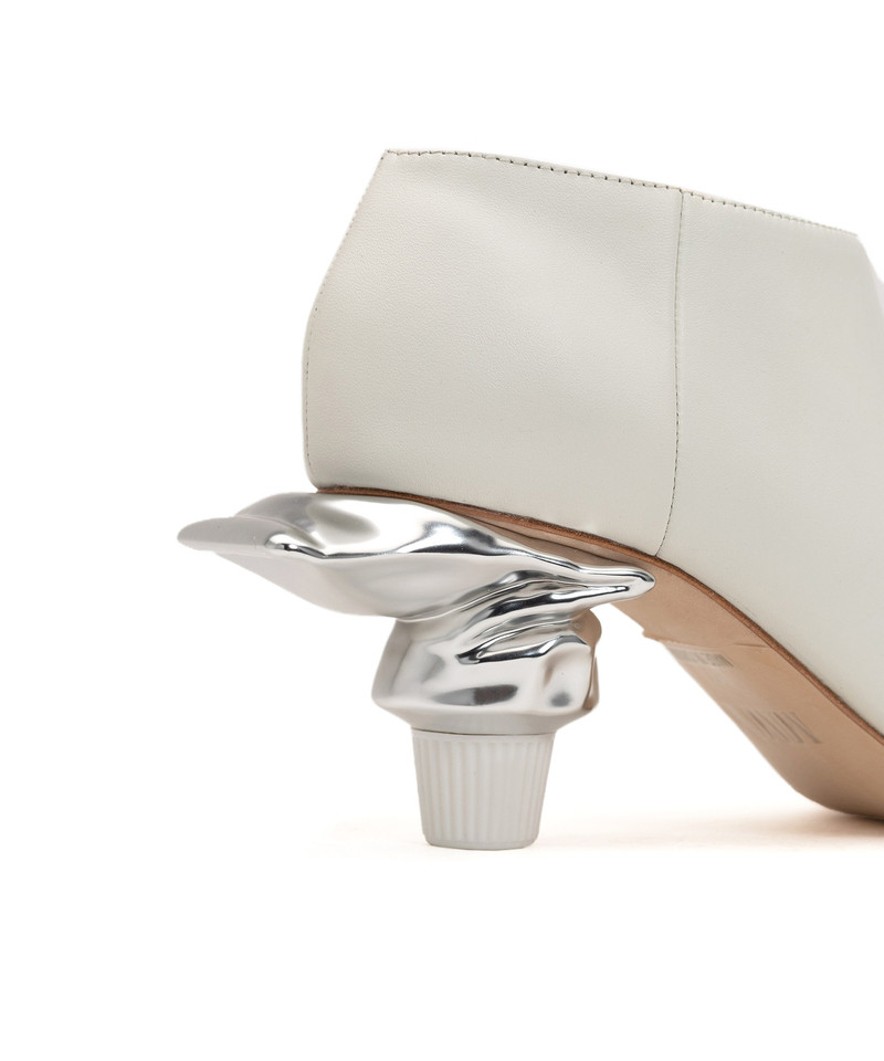 Toothpaste Heel Boots 8